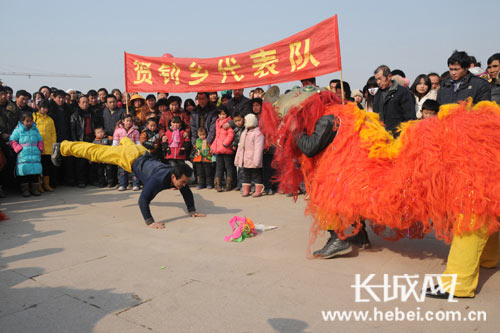 新春走基层威县农民文化艺术节盛世开场图