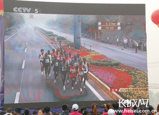 中国首次环湖马拉松赛在衡水湖上演亮点纷呈