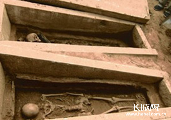 河北博野发现清代初期正五品官员夫妻合葬墓穴