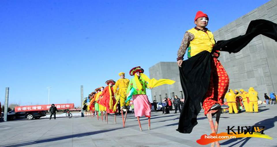 从农历小年持续至元宵节 到蔚县过个民俗文化年