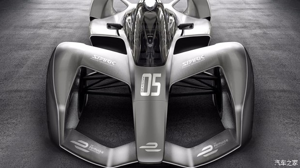 带点科幻色彩 全新Formula E赛车概念图
