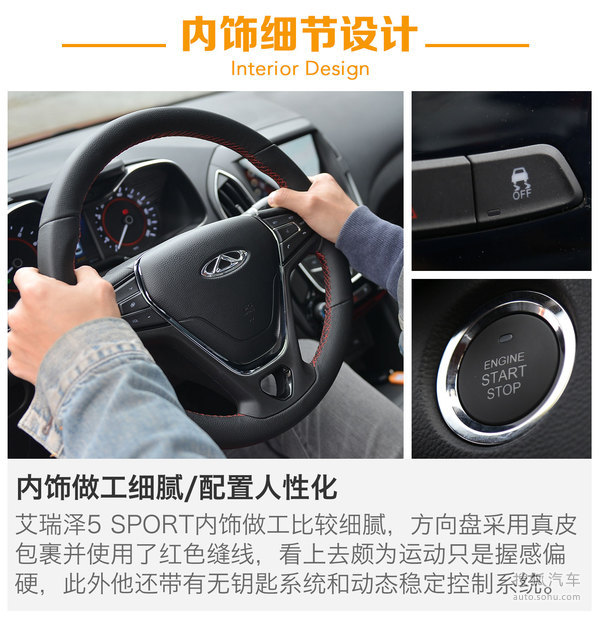 试驾奇瑞艾瑞泽5 SPORT