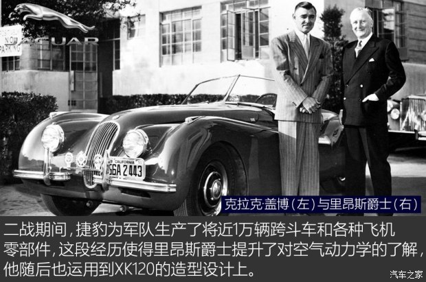 曾经最快的量产车 实拍1950年捷豹XK120