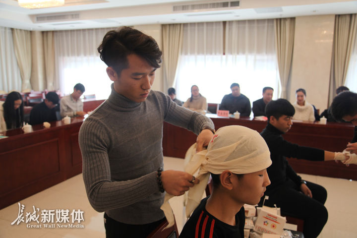 河北省2017年度大学生救护培训联合评估工作