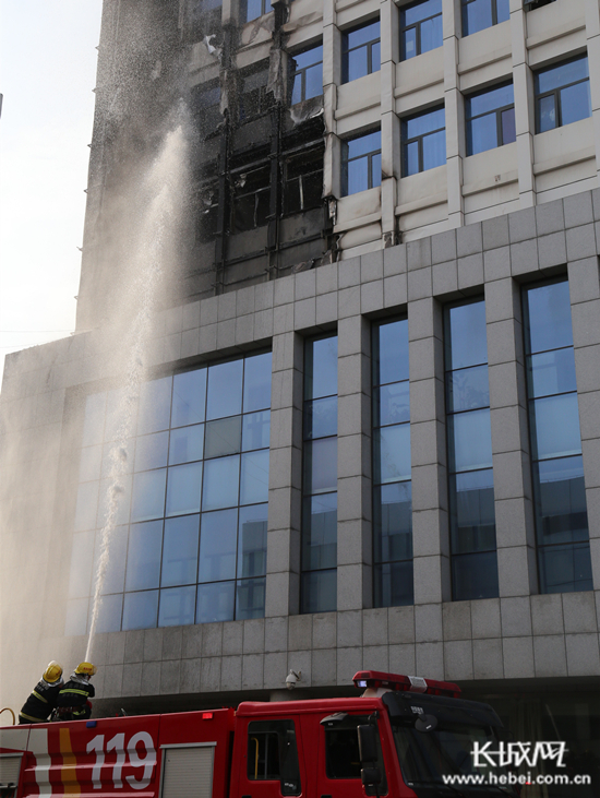 沙河市人民医院发生火灾 无人员伤亡
