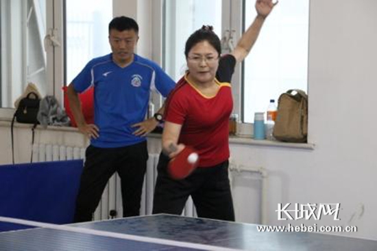石家庄市职教中心教工乒乓球比赛圆满收官