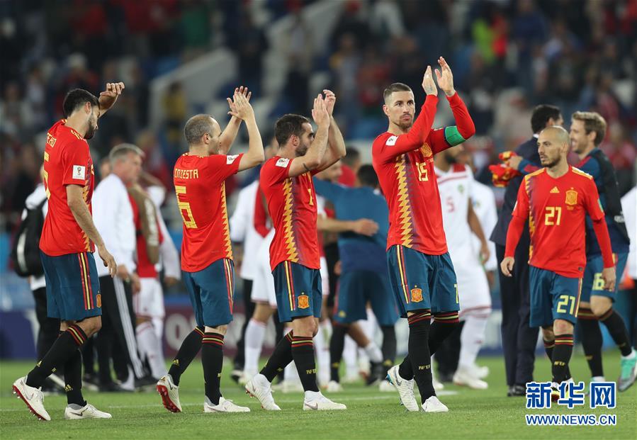 【世界杯】西班牙2比2战平摩洛哥