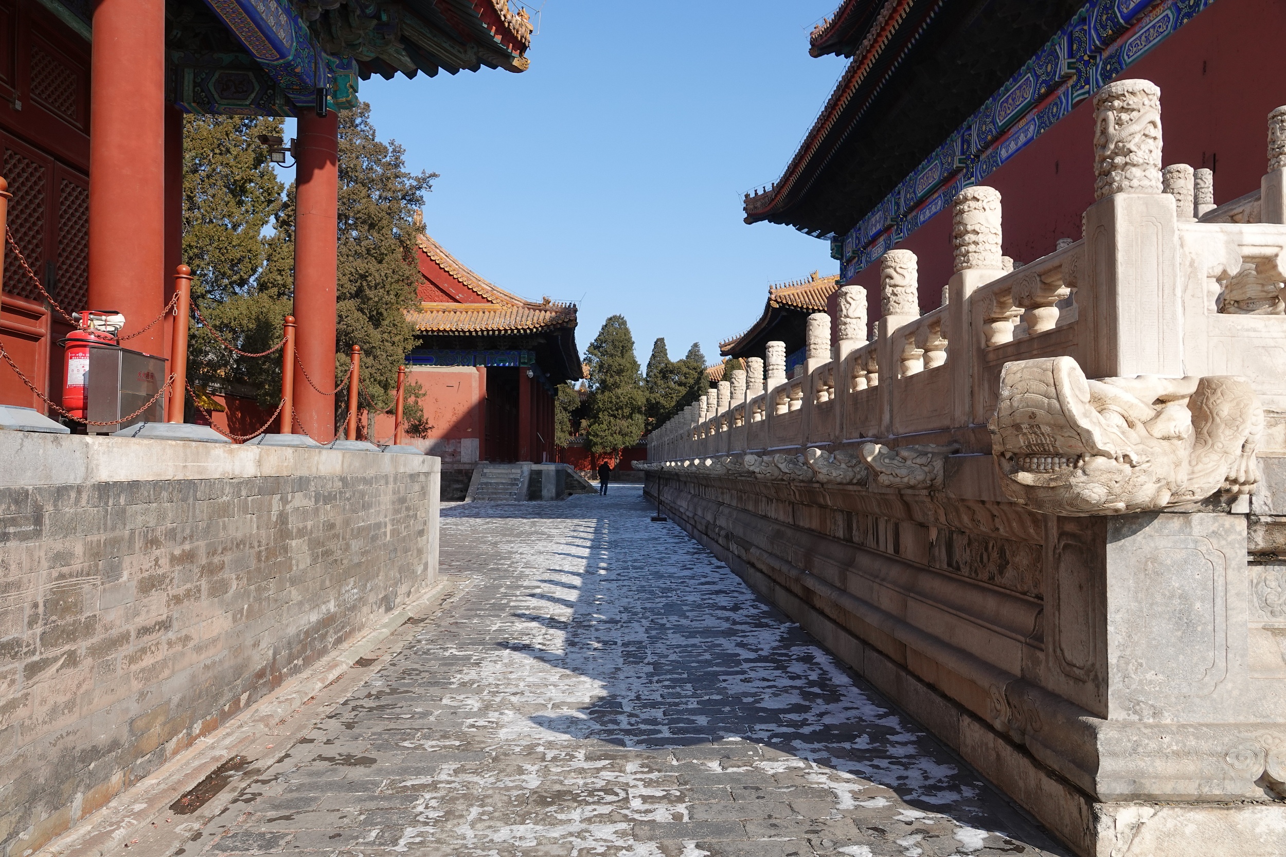北京:雪后初霁 太庙如此壮美
