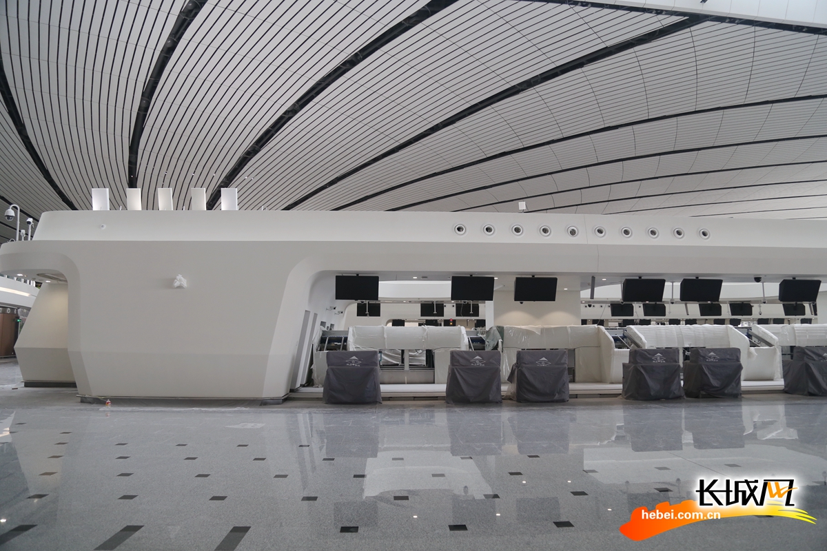 要闻  北京大兴国际机场不同于多数机场的设计,地上共有四层,并且首次