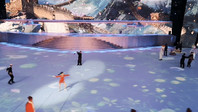 【关注首届冰雪运动会开幕式】冰上太极剑，你见过吗？
