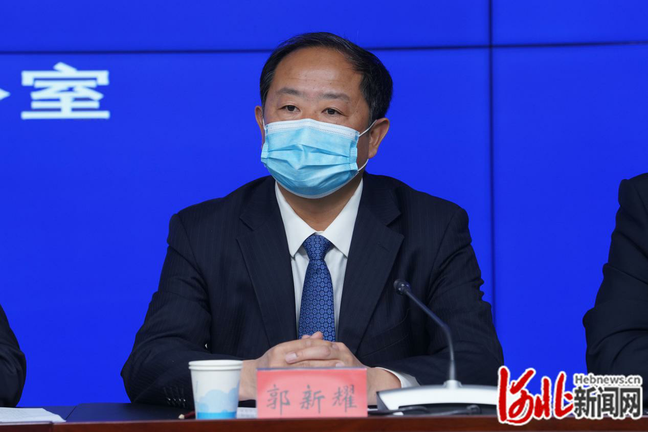 中共赤城县委书记郭新耀.记者邱骥  摄