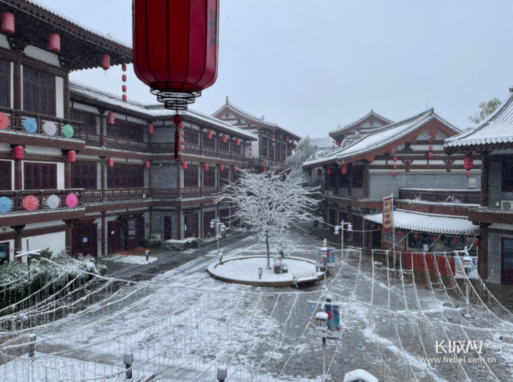 定州:雪后宋街美如画