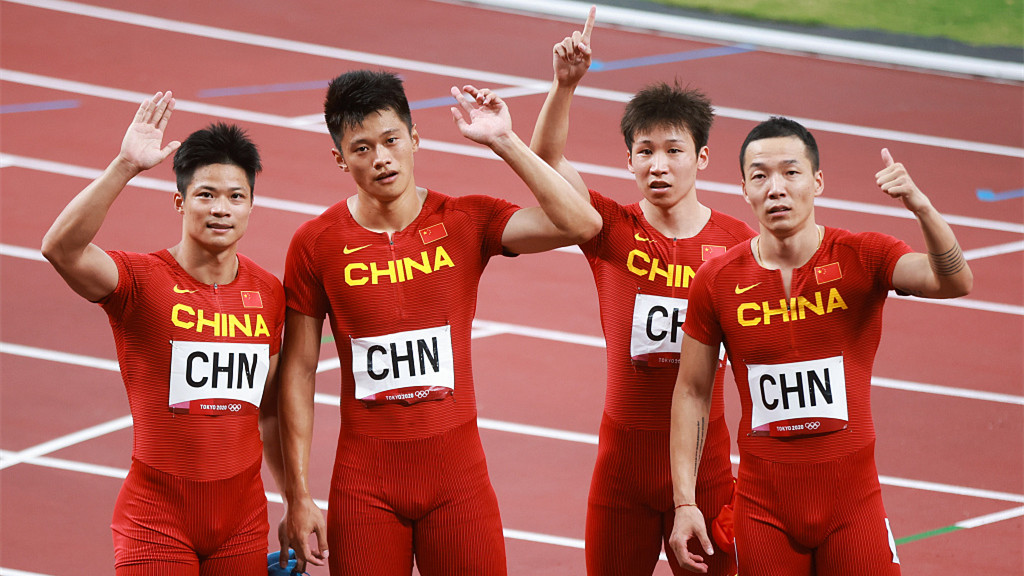 國際奧委會官宣：中國田徑男子4×100米接力隊獲東京奧運會銅牌