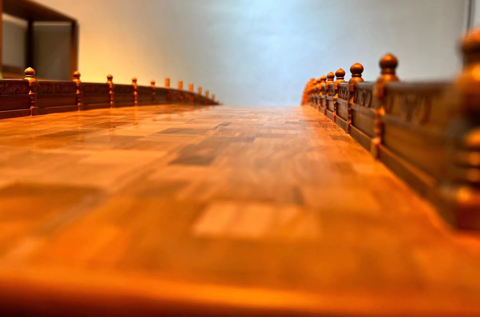 榫卯结构的微缩木制赵州桥让您先睹为快！
