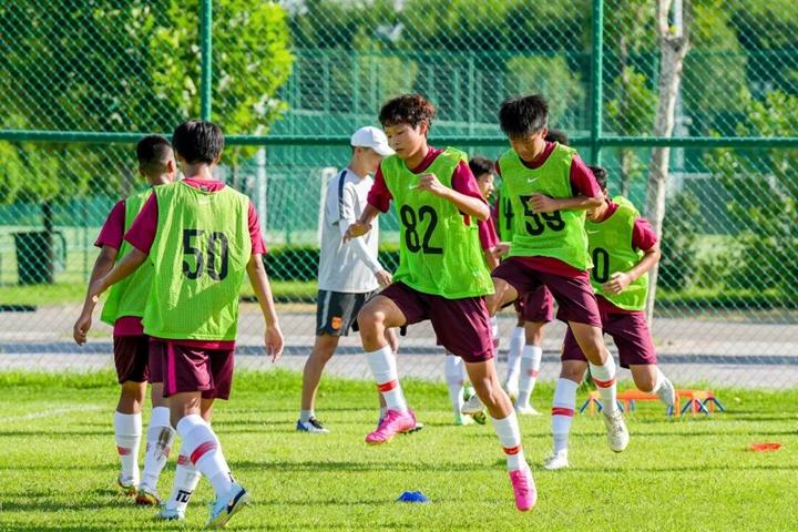 中国足协U15精英训练营 | 文旅体育集团助推足球后备人才培养
