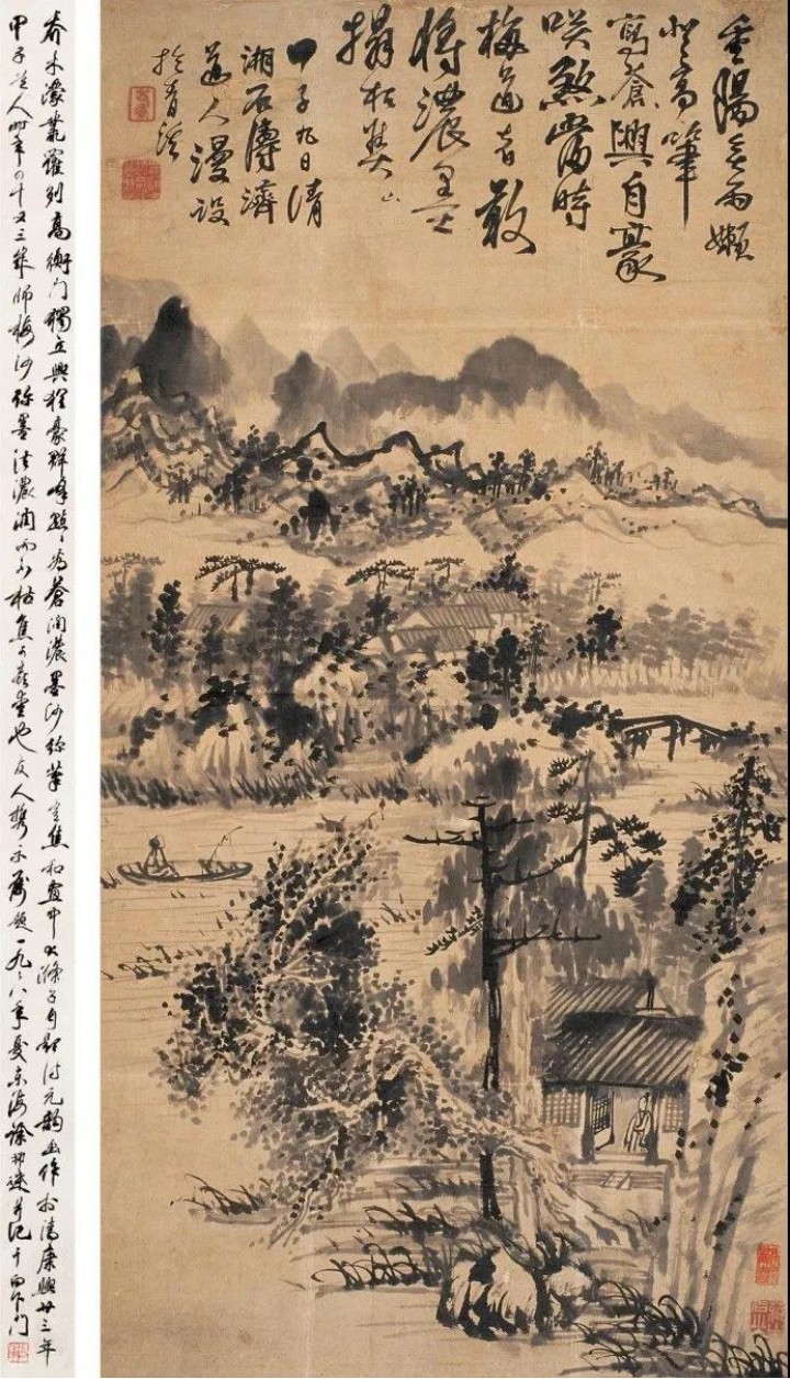 【网络中国节·重阳】国画里的“岁岁重阳”