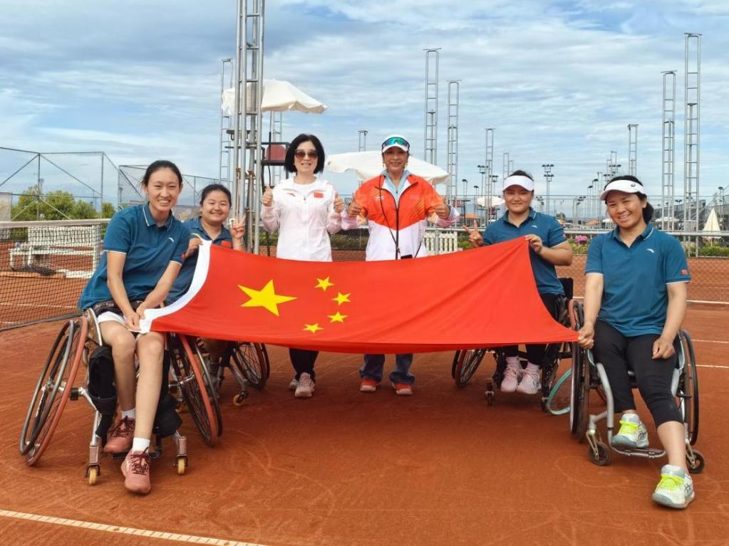 中国轮椅网球女队夺得2024年世界杯冠军