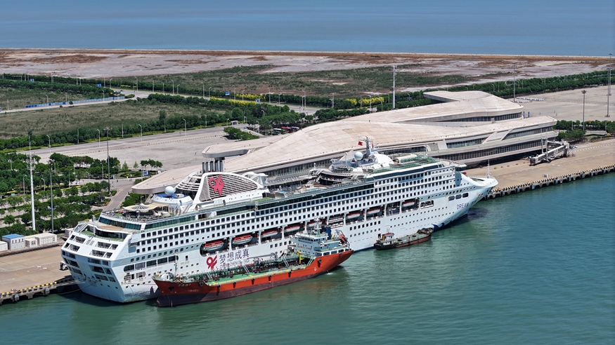 天津国际邮轮母港今年以来接待旅客数量突破10万人次