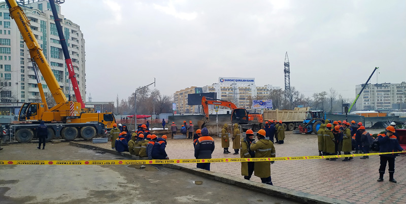 乌兹别克斯坦紧急情况部18日发布消息说,乌首都塔什干一在建地铁