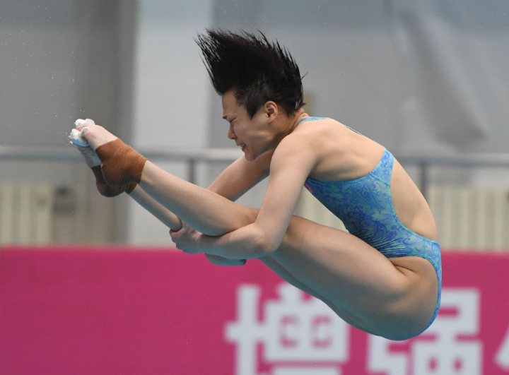 跳水运动员施廷懋图片