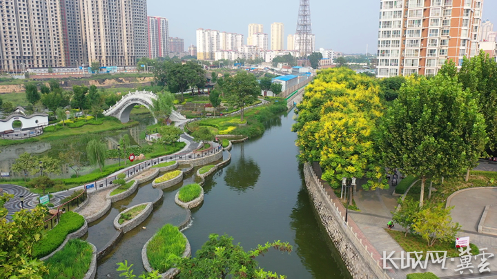 邢臺城市水系厚植綠滿邢襄水潤古城生態底色