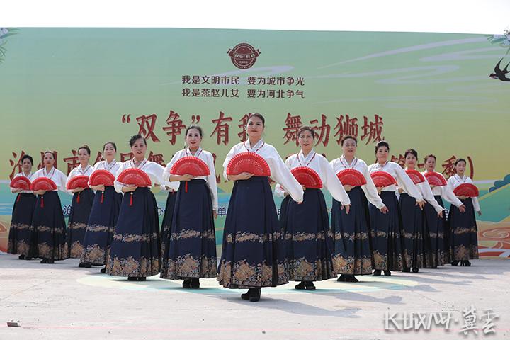 “双争”有我 舞动狮城 沧州市第二届全民舞蹈风采展示活动开幕
