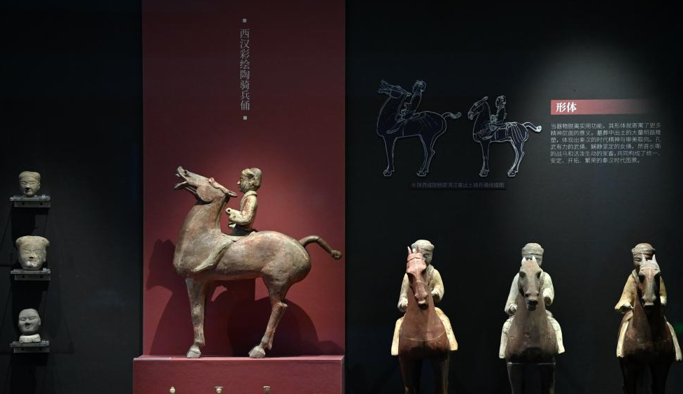  More than 1000 treasures appear to tell about the civilization of Qin and Han Dynasties